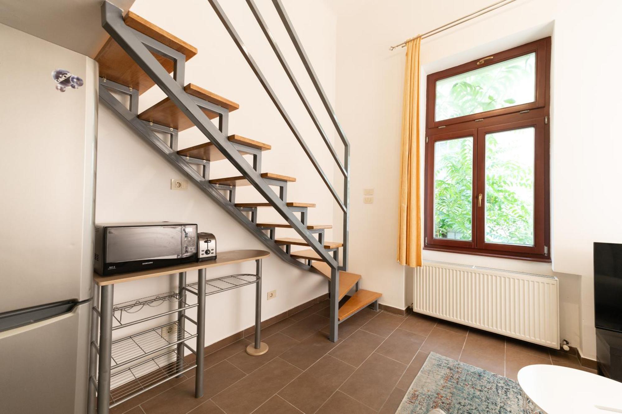 Ferienwohnung Danube Dwelling Akacfa 41 Budapest Exterior foto